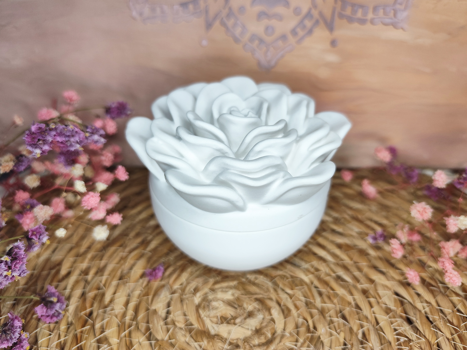 fehér bazsarózsa 1 Bazsarózsa tároló - Image 1